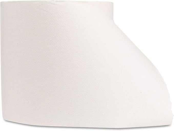 Genuine Joe GJO22700 Hard Wound Roll Towel, 800' Length x 7-8/9" Width, White (Case of 6)