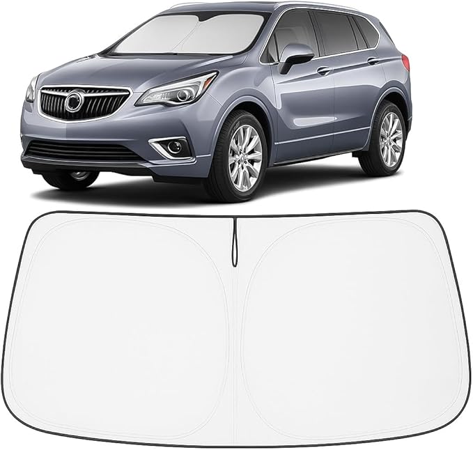 Proadsy Windshield Sun Shade for Buick Envision 2016-2020 4-Layer Foldable Front Sunshade Protector Sun Visor Blocks UV Rays Keep Car Cooler Accessories