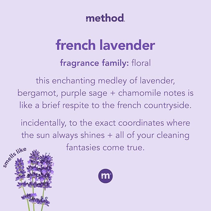 Method Gel Hand Wash, French Lavender, 12 Fl Oz (Pack of 1)