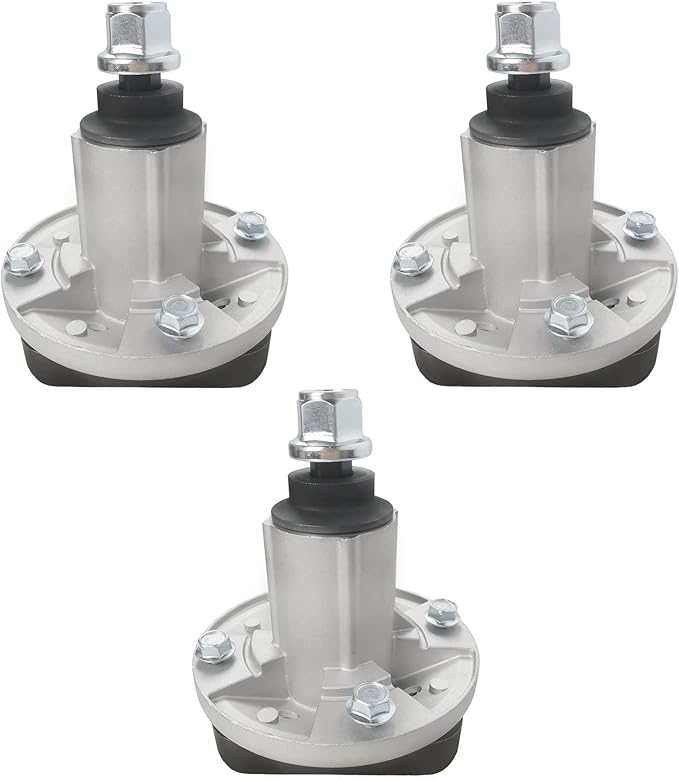 3PCS Lawn Mower Spindle Assembly for John Deere GY20050 GY20785 Scotts L2048 L2548 L100 L105 L107 L120 L130 with 42 inch 48 inch Deck