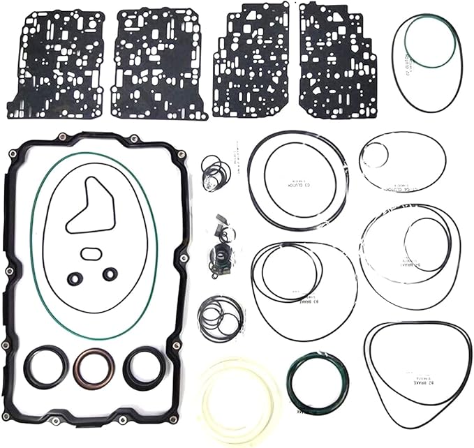 AB60E AB60F Transmission Master Rebuild Kit Fits For 2007-2011 Sequoia/Tundra 5.7L V8 Transmission Friction Kit Clutch Plates Repalce OE AB60E AB60F