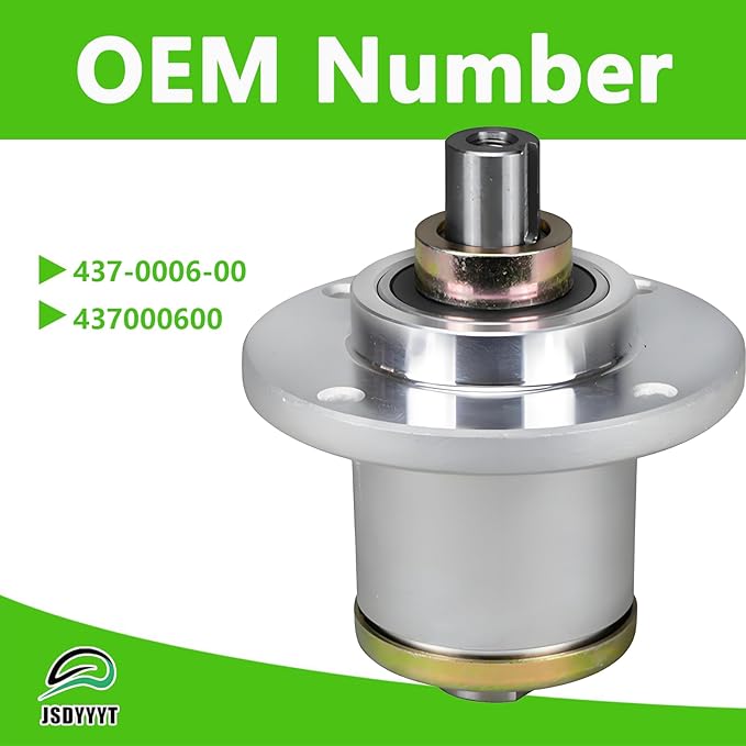 437-0006-00 Lawn Mower Deck Blade Spindle Assembly Compatible with Spartan RZ, RZ Tuff Torq, RZ Pro, RZ HD Spartan Mower Deck