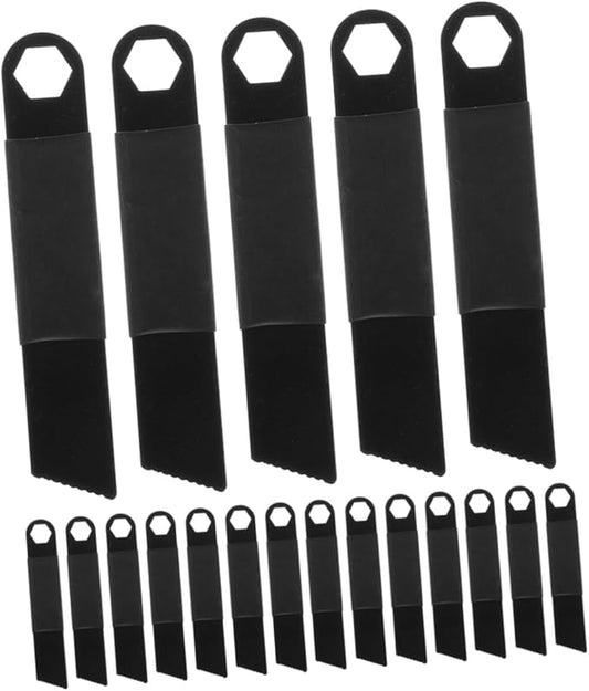 20pcs Survival Fire Starter Scraper for Camping Lightweight Multifunctional Outdoor Lighter Tool with Magnesium Flint for Hiking Emergency Adventures