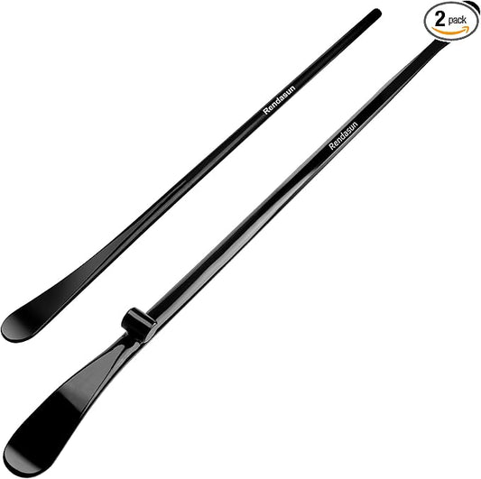 2PCS Tire Bar, 34645 Tire Mount and Demount Iron 37In, 3/4 in | 33220 Mt and Demount Spoon 30 in, 11/16 in, Tire Irons Heavy Duty Used for Off-Road Vehicle, Bus, Cars, Tractor Tubeless Truck Tires…