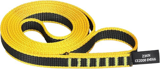18mm Nylon Climbing Sling Runner 23KN CE2008/EN566 Certified - Webbing Straps for Outdoor Rock Climbing, Rappelling, Swing, Yoga Hammock etc