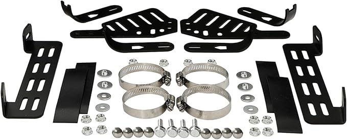 TCT-MOTORPARTS Batwing Fairing Mounting Bracket Fit For Harley Road King Softail Heritage FLST