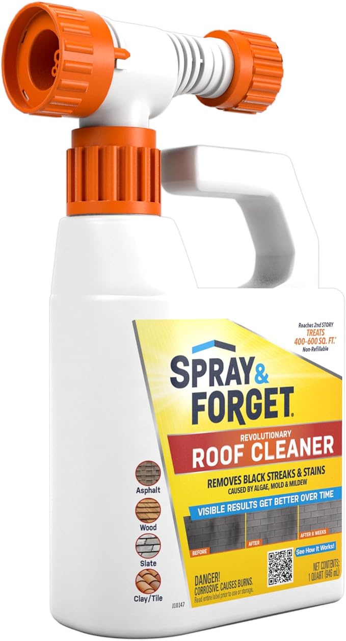 Spray & Forget 1-Quart Hose End Concentrated Roof Cleaner