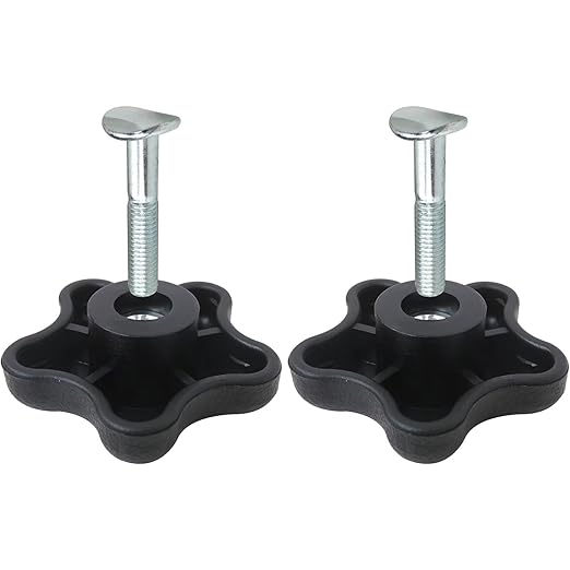 Upgraded 2X Lawn Mower Handle Bolt and Knob Kit Used On Snowthrowers and Walking Lawnmowers, Compatible with Toro Titan Models