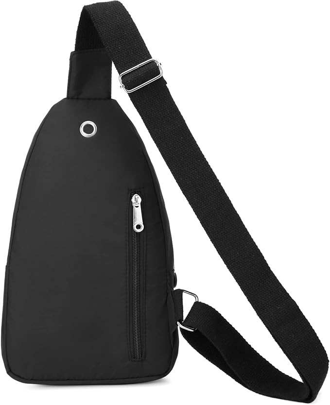 Sling Bag Crossbody Sling Backpack for Women, Small Chest Bag Daypack Fanny Pack Cross Body Bag for Outdoors Hiking Traveling