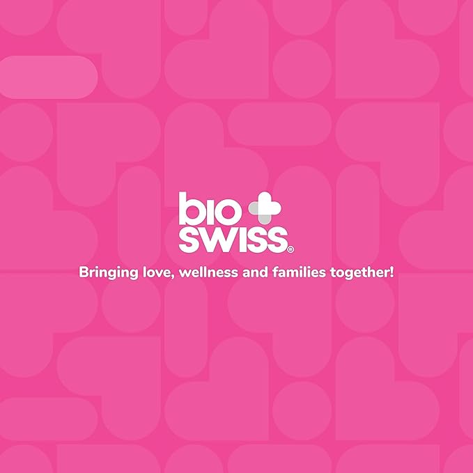 BioSwiss Kids Bandages, Valentine Heart Shaped Self Adhesive Bandage Set, Latex Free, Sterile Wound Care, 24 Count