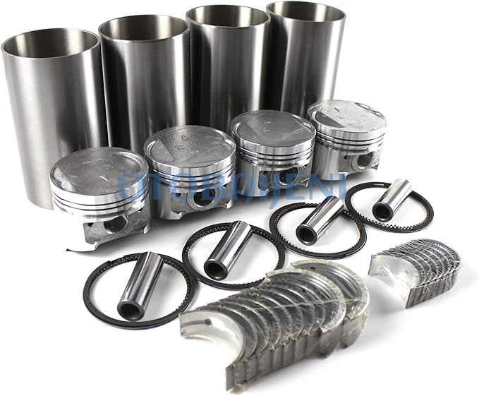 4G64 Engine Overhaul Rebuild Kit for Mitsubishi 4G64 Engine for Caterpillar Forklift Truck GC20 25 30 35 Clark Vorkheftruck CMP20 25 30 Engine Rebuild Aftermarket Parts
