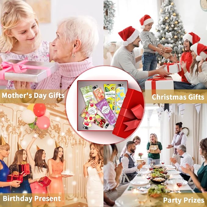 74 Pack Hand Cream Gifts Set Stocking Stuffers for Adults Women,Teacher Appreciation Gifts,Hand Lotion Travel Size in Bulk for Dry Hands,Thank You Gifts,Stocking Stuffers for Adults,Appreciation Gifts