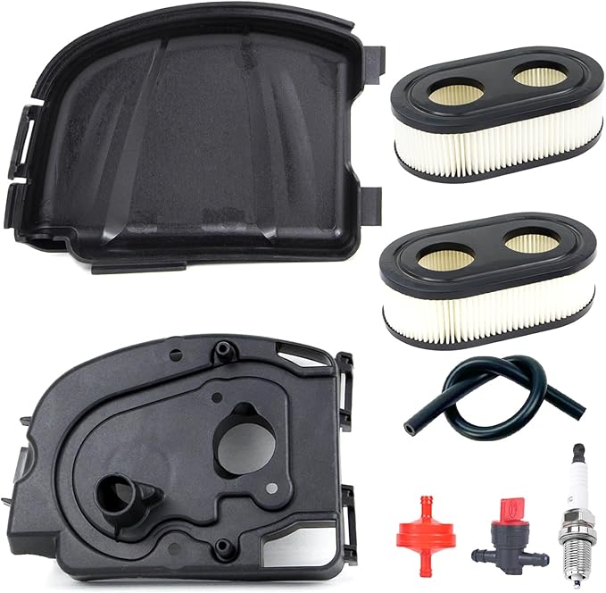 TB110 Air Filter Cover Base Assembly Kits for Troy Bilt TB110 TB115 TB200 TB230 TB330 TB370 Walk Behind Lawn Mower
