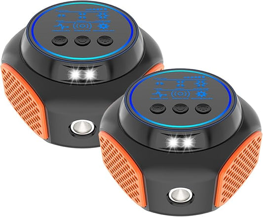 2025 360°Ultrasonic Pest Repellent Plug in,Indoor Pest Control for Rodent Mice Rat Squirrel Bat Roach Spider Ant Bug,Electronic Repelling Device Mouse Traps for Basement House Garage Kitchen(2pcs)