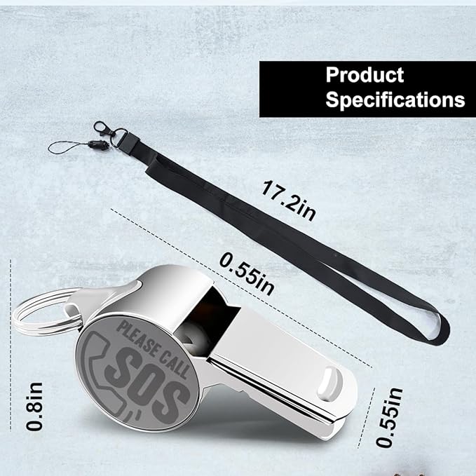 Camper Adventure Whistle Emergency Whistles Gifts for Friend Coach Referees Training Emergency Men Women Teacher