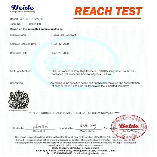 1 Gram 100 Packets Fonday Food Grade Silica Gel Desiccants Packs Moisture Absorbers Dehumidifier