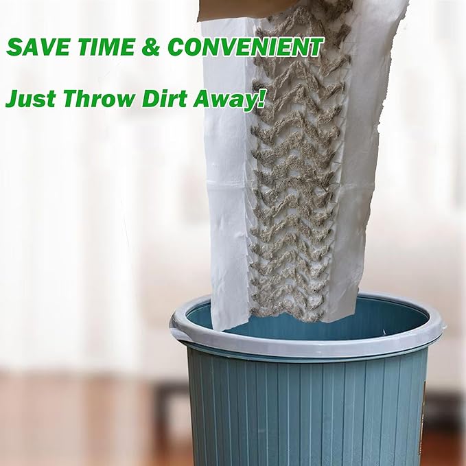 XL Heavy Duty Dry Sweeping Cloth for Swiffer Sweeper XL Mop, XL Disposable Dry Cloth Refills, Pet Hair Dust XL Dry Pad Refills, Extra Large Dry Floor Cloths for Floor Mopping and Cleaning, 30 Count