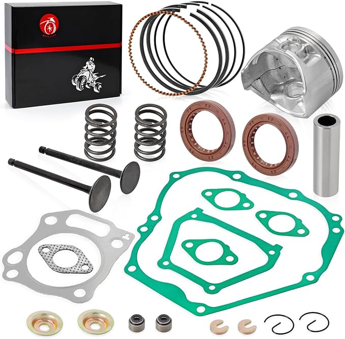 Engine Top End Rebuild Kit Oversize 0.25mm Piston & Ring Intake Exhaust Valve & Seal SPRING Gasket For Yamaha Pro Hauler 700 1000 YXP700A YXP1000A G21 G22 G23 G27 G28 YDR-A YTF-1 YTF-2 2001-2018