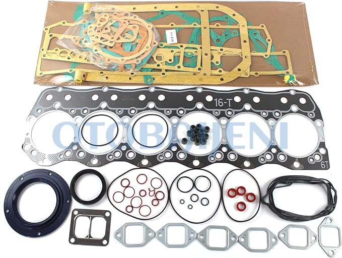 6D16 6D16T Overhaul Rebuild Kit for Mitsubishi 6D16 6D16T Engine for CAT R210 Kato HD1430 Kobelco Forklift Truck Excavator Engine Rebuild Aftermarket Parts