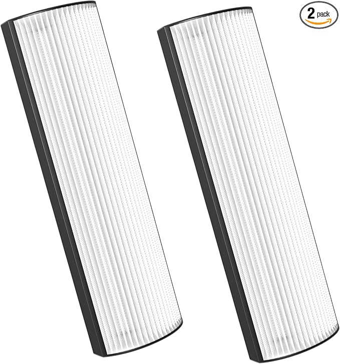 Nispira TPP440 TPP440F Filter Replacement for Envion Therapure TPP540 TPP640 TPP640S AP200 Air Purifier True HEPA with Activated Carbon, 2 Packs