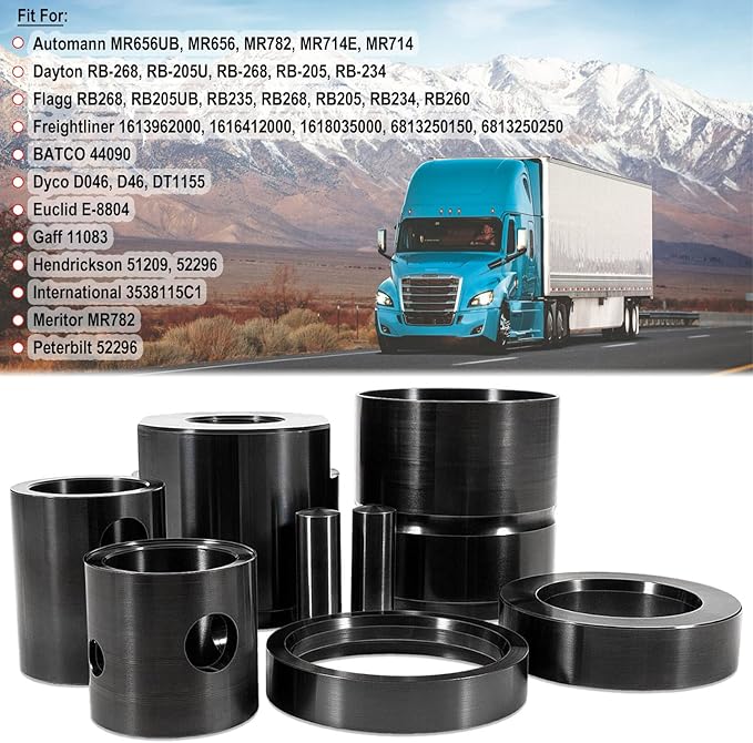 15030 Leaf Spring Pin & Bushing Adapter Service Kit Remover & Installer Tool Kit Fit for Heavy Duty Truck & Equipment