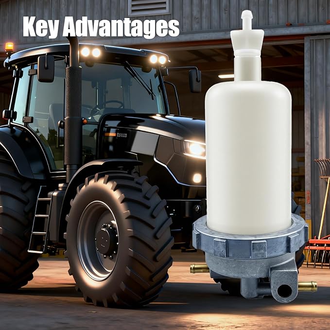 AM881823 Fuel Water Separator Fit for John Deere Tractor 2032R 3033R 3036E 3043D Mower Deck 72 60 Mower 1445 1505 1515 1545 1565