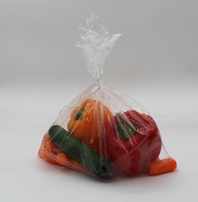 PARTY BARGAINS 1 Gallon Size Food Storage Bags with Twist-Ties. 11 x 13 inches. 75 bags. Easy & Convenient for Kitchen, Office, Commercial, & Home use.