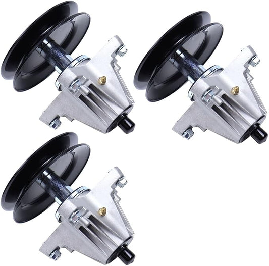 MOCW 3 PCS 618P09236 Spindle Assembly Compatibile with Cub Cadet for MTD Craftsman Troy Bilt XT1 GT54 ST54 Z5800 Z7600 T3200 Mustang 54XP 54-Inch Deck