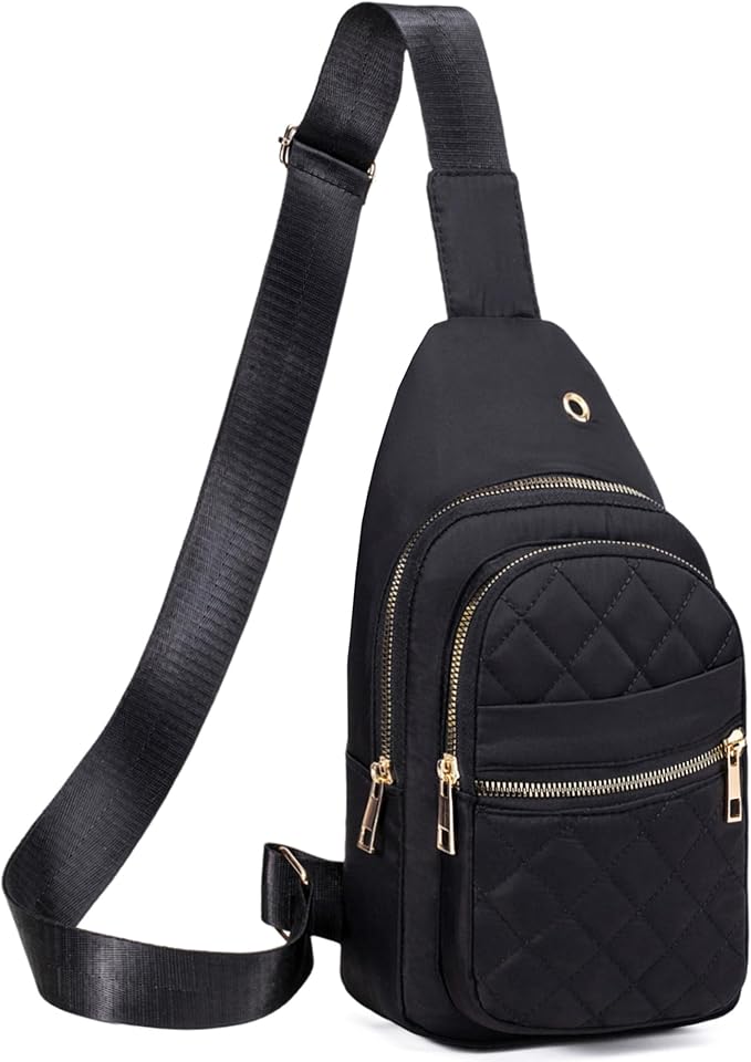 Small Sling Backpack Crossbody Sling Bag for Women, Chest Bag Daypack Fanny Pack Cross Body Bag for Outdoors Hiking Traveling