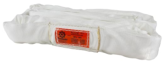 Power Lift PL6x6' White Polyester Round Sling (16,800 lb. Vertical Capacity)| Various Sizes in Listing | Kennedy Wire Rope & Sling Co. | Proudly Manufactured in The USA