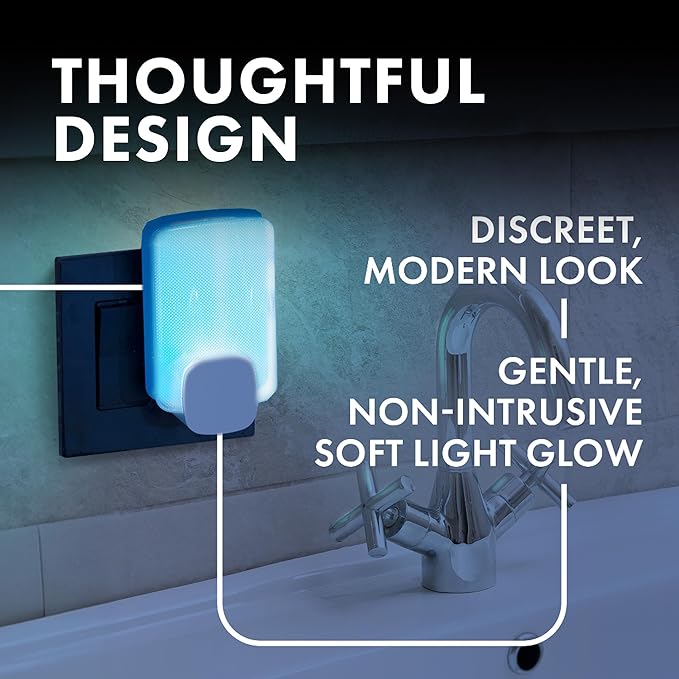 STEM Insect Trap - Indoor Fruit Fly & Gnat Pest Control for House, Home and Kitchen, Attracts & Traps Flying Bugs, Soft Blue Light - Includes 1 Plug-in Device & 1 Cartridge