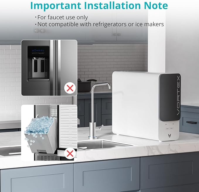 VIOMI® PFAS Reduction Reverse Osmosis System, NSF/ANSI 372&53&42 Certified, 9 Stage & 48 Months Filter, Tankless RO Water Filtration System Under Sink, 800G, Smart LED Reminder, Incl. 1 Extra Filter