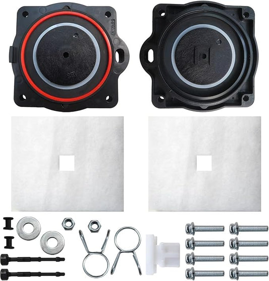 New Air Pump Rebuild Complete Kit for Hiblow HP80 & HP60 HP-80-0117 HP-80-0110 and more (style B)