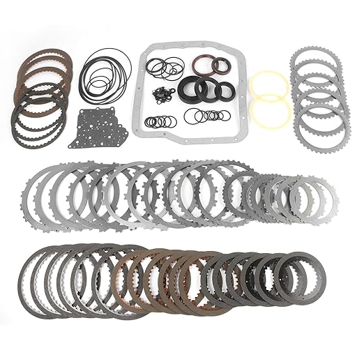 U240E U241E Auto Transmission Master Rebuild Kit with Clutch Discs Gasket Transmission Rebuild Kit Fits for 2000-2004 Avalon 3.0L, Fits for 2010-2014 Camry 2.5L, Replace OE T13600B U240E U241E