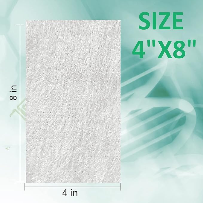 Dr. Med Calcium Alginate Wound Dressing Pad 4"x8", 5 Pcs/Box High Absorption Non-Stick Filling Soft and Comfortable Patch