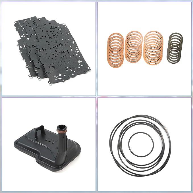 6L80E 6L90E Transmission Master Rebuild Overhaul Kit w/Filter Fits for 06-18 Escalade, Chevy Silverado/Suburban, GMC Sierra/Savana/Yukon, Hummer H2 Replace OE 6L90 6L90E 6L80 6L80E