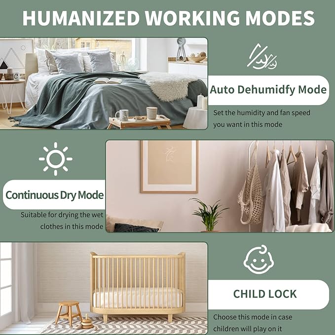 Shinco 6,000 Sq.Ft Energy Star Dehumidifier with WIFI, Ideal for Large Rooms and Home Basements, Efficient Moisture Removal with Adjustable Humidity Control, 1.32 Gallons Water Tank