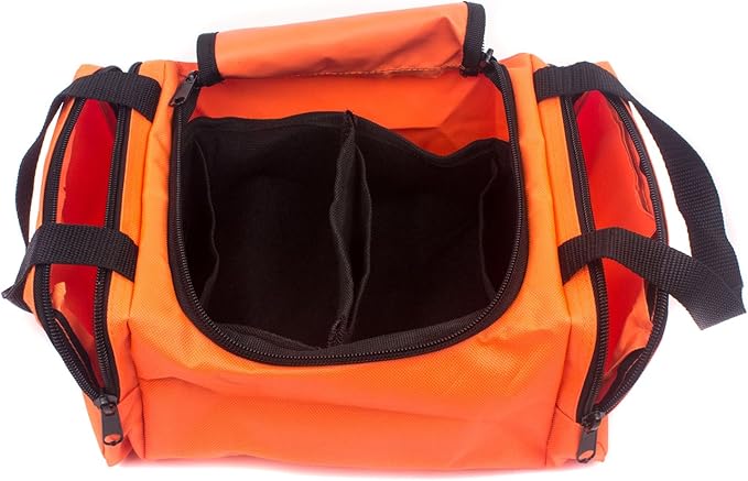 Dixie EMS Dixigear Empty First Responder II Bag 10.5" x 5" x 8" - Orange