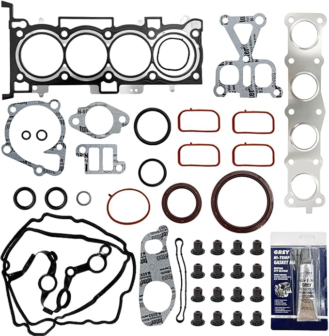G4KJ 2.4L Engine Rebuild Overhaul Kit Crankshaft Connecting Rod Piston Gasket Kit Compatible with Hyundai Tucson Sonata Fe Fits for Kia Sorento Optima Sportage 2.4L 2011-2020 23111-2G200 23510-2G500