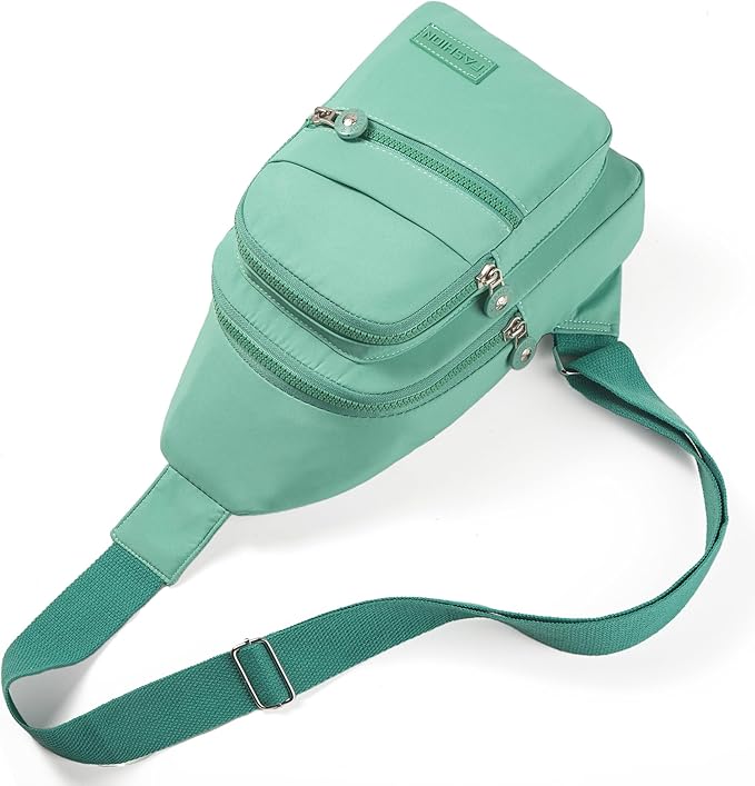 Small Sling Backpack Crossbody Sling Bag for Women, Chest Bag Daypack Fanny Pack Cross Body Bag for Outdoors Hiking Traveling