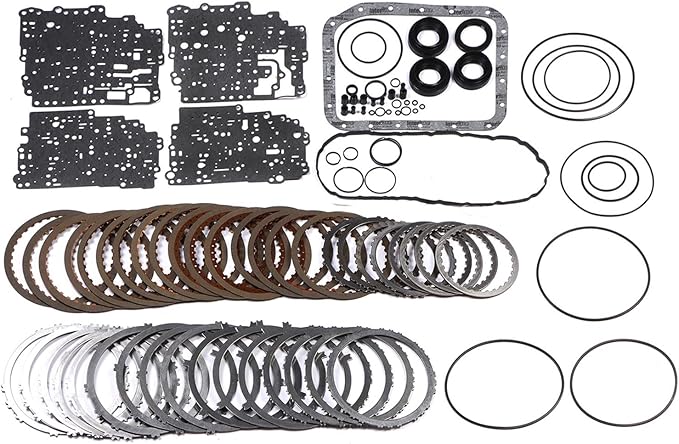 A6GF1 Transmission Master Rebuild Kit, Compatible with Hyundai Accent Elantra Kia Optima Soul 1.6L/2.0L/2.4L 2011-2014, Automotive Transmission Rebuild Overhaul Seals Set Replaces Parts