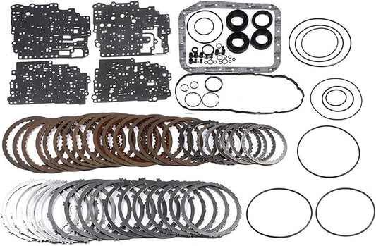 A6GF1 Transmission Master Rebuild Kit, Compatible with Hyundai Accent Elantra Kia Optima Soul 1.6L/2.0L/2.4L 2011-2014, Automotive Transmission Rebuild Overhaul Seals Set Replaces Parts
