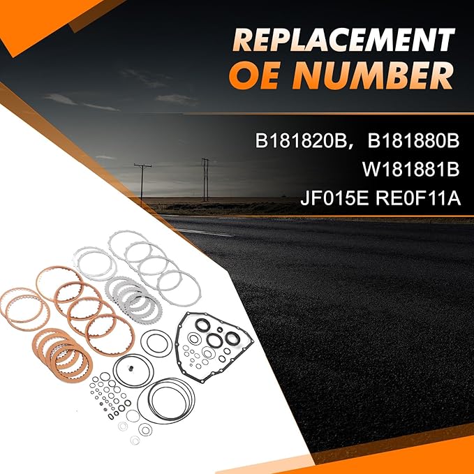 JF015E RE0F11A Transmission Master Rebuild Repair Kit Overhaul Compatible with Nissan SUZUKI CVT Engine MITSUBISHI After-Market Parts