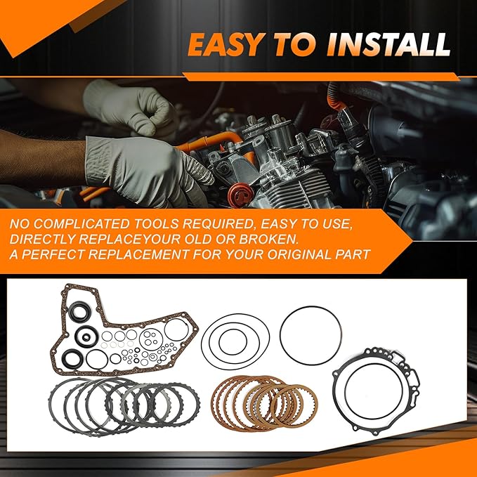 JF010E RE0F09A CVT Transmission Master Rebuild Kit Overhaul Fits for NISSAN 2001-On Altima Maxima Murano 3.5L After-Market Parts