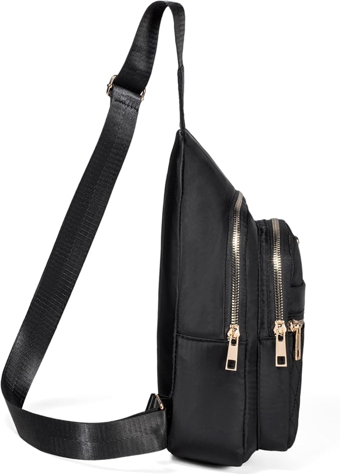 Small Sling Bag Crossbody Sling Backpack for Women, Chest Bag Daypack Cross Body Bag Fanny Pack for Outdoors Hiking