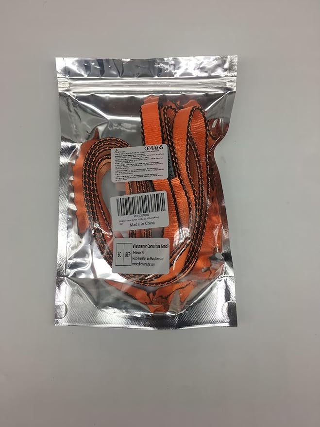 FOSER 18mm Nylon Climbing Sling Runner, 23KN Nylon Rope,Apply to Rock Climbing, Mountaineering, Hiking, Downhill, Emergency Equipment, etc