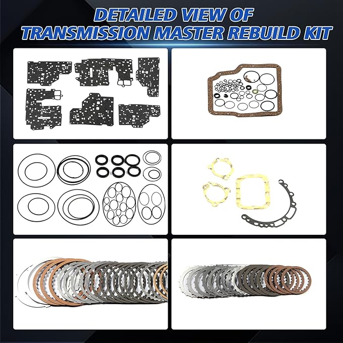 RE5F01A Transmission Master Rebuild Kit for FORD MAZDA VW LAND ROVER Replace OE JF506E RE5F01A 09A 09B