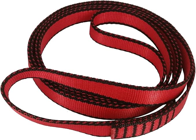 FOSER 18mm Nylon Climbing Sling Runner, 23KN Nylon Rope,Apply to Rock Climbing, Mountaineering, Hiking, Downhill, Emergency Equipment, etc