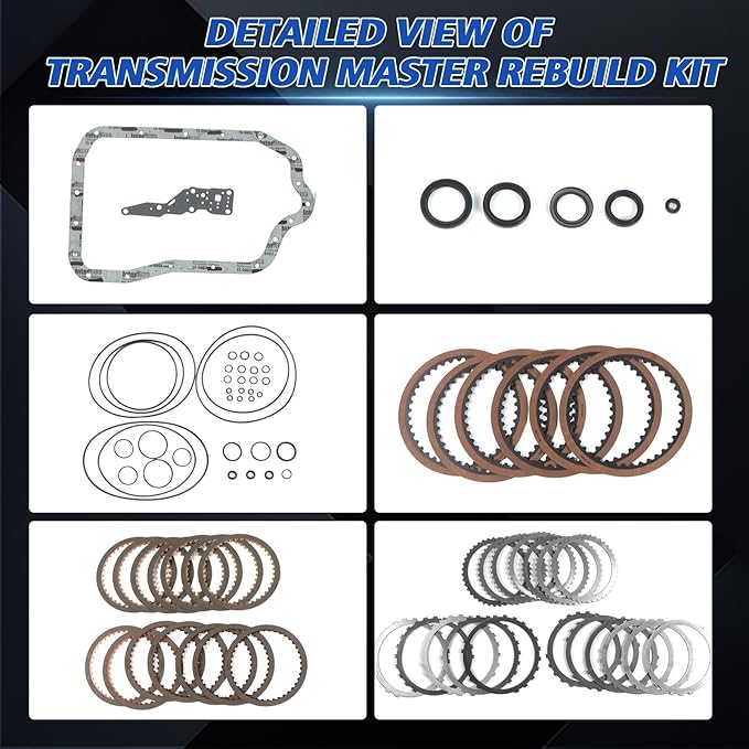 U760E U760F Transmission Master Rebuild Kit Fits for Camry Highlander RAV4 Sienna Venza 2.5L U760E