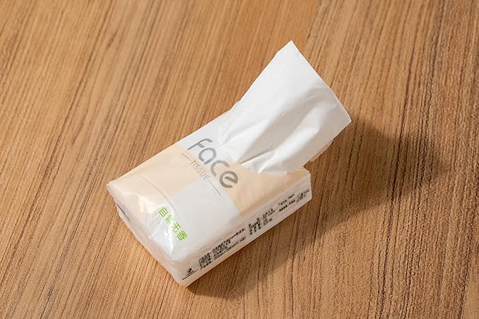 4-Ply Pocket Tissues,White Facial Tissue,84 Packs